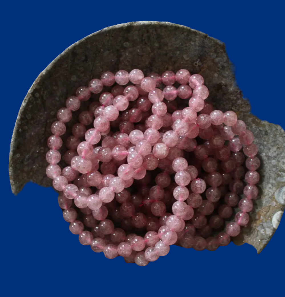 Strawberry Quartz Bracelet