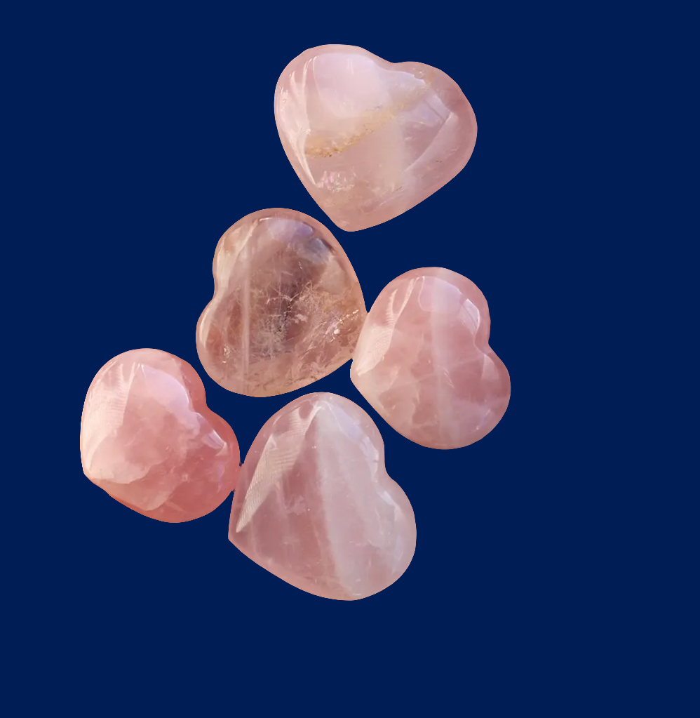 Rose Quartz Heart